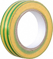 VOLSTEN (9785) V02-7M-18х19-20 (Изолента 0,18х19 мм желто-зеленая 20 метров) Изолента