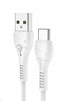 HOCO (6931474710512) X37 USB (m)-Type-C (m) 1.0м - белый Кабель