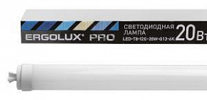 ERGOLUX (15123) LED-Т8-120-20W-G13-6K серия PRO (Эл.лампа светодиодная Т8 20Вт G13 6500К 1200 мм 172-265В) Лампа