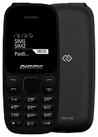 DIGMA Linx A106 32Mb Black (LT1065PM) Телефон мобильный
