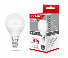 REXANT (604-042) (GL) 11,5 ВТ E14 1093 ЛМ 4000 K Лампа светодиодная