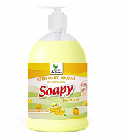 CLEAN&GREEN CG8115 Soapy бисквит увлажняющее с дозатором 1000 мл. Жидкое мыло