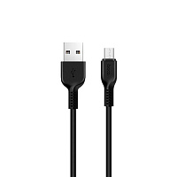 HOCO (6957531068884) X20 USB (m) - microUSB (m) 2.0m - черный Дата-кабель