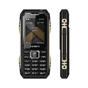 TEXET TM-D428 Черный Телефон мобильный