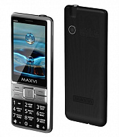 MAXVI X900i Black Телефон мобильный