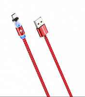 MORE CHOICE (4627151194264) K61Sa USB (m)-Type-C (m) 3.0А 1.0м - красный Кабель