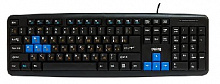 DIALOG KM-025U (USB) черный/синий Клавиатура MULTIMEDIA