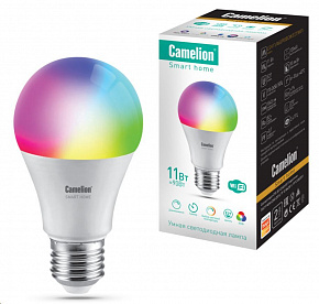 CAMELION (14499) LSH11/A60/RGBСW/Е27/WIFI Smart Home Светодиодная лампа