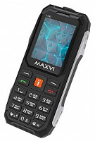 MAXVI T100 Black Телефон мобильный