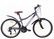 PIONEER FAVORITE 26"/16" gray-black-pink Велосипед