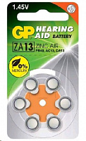 GP (3685) ZA13-6BL Hearing Aid (ZA13FRA-9D6) (PR48) Элементы питания