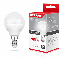 REXANT (604-209) (GL) 11,5 ВТ E14 1093 ЛМ 6500 K Лампа светодиодная
