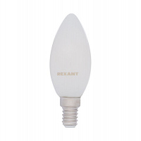 REXANT (604-096) CN35 9.5 ВТ 915 ЛМ 4000K E14 МАТОВАЯ КОЛБА Лампа светодиодная