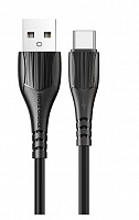 MORE CHOICE (4627151192819) K22a USB (m)-Type-C (m) 1.0м - черный Кабель