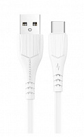 MORE CHOICE (4627151192833) K22a USB (m)-Type-C (m) 1.0м, белый Кабель