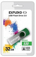 EXPLOYD 32GB 530 зеленый [EX032GB530-G] USB флэш-накопитель