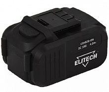 ELITECH 188830 Аккумулятор 18 В 4.0 Ач LI-ION для ДА 18СЛК слайдер 1820.067700 Аккумулятор