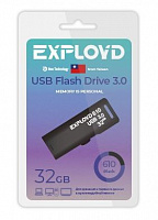 EXPLOYD EX-32GB-610-Black USB 3.0 USB флэш-накопитель