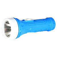ULTRAFLASH (12395) 828-TH (фонарь, голубой, 1LED, 1 реж, 3XAG10 в комплекте,, пласт., блист.-пакет) Cветодиодный фонар