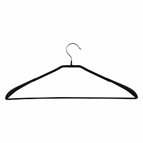 PALISAD Вешалка металлическая для верхней одежды с прорезиненным противоскользящим покрытием 45 см, 929265 Вешалка