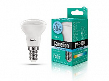 CAMELION (11659) LED6-R50/845/E14/6Вт/4500К Лампа светодиодная