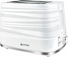 VITEK VT-1575 (MC) белый/серебро Тостер