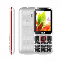 BQ 2440 Step L+ White/Red Телефон мобильный