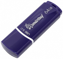 SMARTBUY (SB64GBCRW-BL) 64GB CROWN BLUE USB 3.0 USB флеш