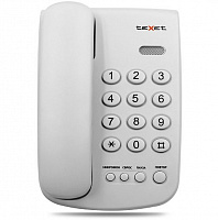 TEXET TX-241 светло-серый Телефон проводной