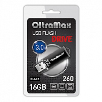 OLTRAMAX OM-16GB-260-Black 3.0 черный флэш-накопитель