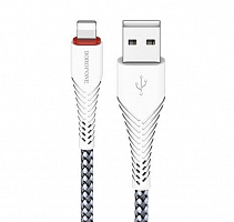 BOROFONE (6931474703460) BX25 USB-Lightning 8 Pin 2.4A 1M - белый Кабель 8 Pin