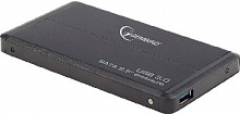 GEMBIRD (13046) EE2-U3S-2 внешний корпус 2.5", черный, USB 3.0, SATA, металл корпус для жёстких дисков