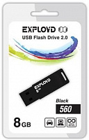 EXPLOYD 8GB 560 черный USB флэш-накопитель