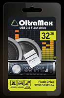 OLTRAMAX 32GB 50 белый [OM032GB-mini-50-W] USB флэш-накопитель