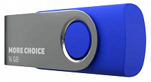 MORE CHOICE (4610196407567) MF16-4 USB 16Gb 2.0 Blue флэш-накопитель