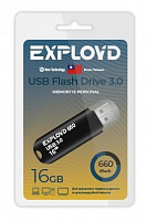 EXPLOYD EX-16GB-660-Black USB 3.0 USB флэш-накопитель