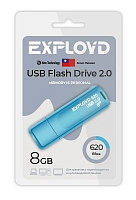 EXPLOYD EX-8GB-620-Blue USB флэш-накопитель