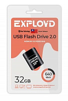 EXPLOYD EX-32GB-640-Black USB флэш-накопитель