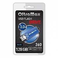 OLTRAMAX OM-128GB-260-Blue 3.0 синий флэш-накопитель