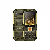BQ 2430 Tank Power Camouflage/Gold Телефон мобильный