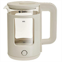 DELTA DL-1112 белый Чайник