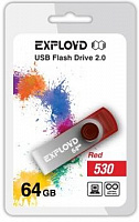 EXPLOYD 64GB 530 красный [EX064GB530-R] USB флэш-накопитель