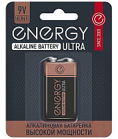 ENERGY Батарейка алкалиновая Ultra 6LR61/1B