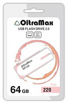 OLTRAMAX OM-64GB-220-розовый USB флэш-накопитель