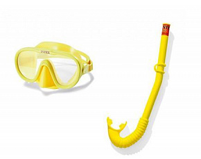 INTEX Набор для плавания (маска, трубка), от 8 лет, 55642 058-007 наборы для ныряния