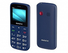 MAXVI B100 Blue Телефон мобильный