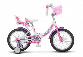 STELS Echo 16" V020*LU085304*LU071221 *9.5" Белый/розовый Велосипед