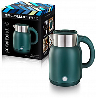 ERGOLUX ELX-KS13-C05 зеленый PRO Чайник электрический