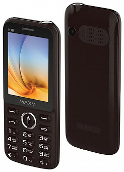 MAXVI K18 Brown Телефон мобильный