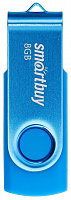 SMARTBUY (SB008GB2TWB) UFD 2.0 008GB Twist Blue синий USB-флэш